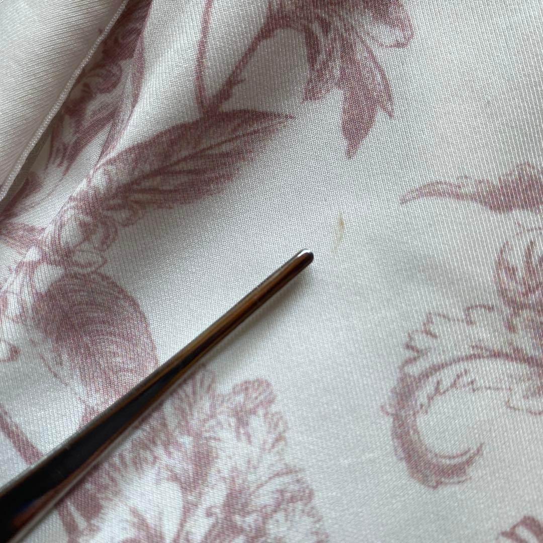 美品✨eimy golf ゴルフ　フレアースカートフラワー柄　ピンクM