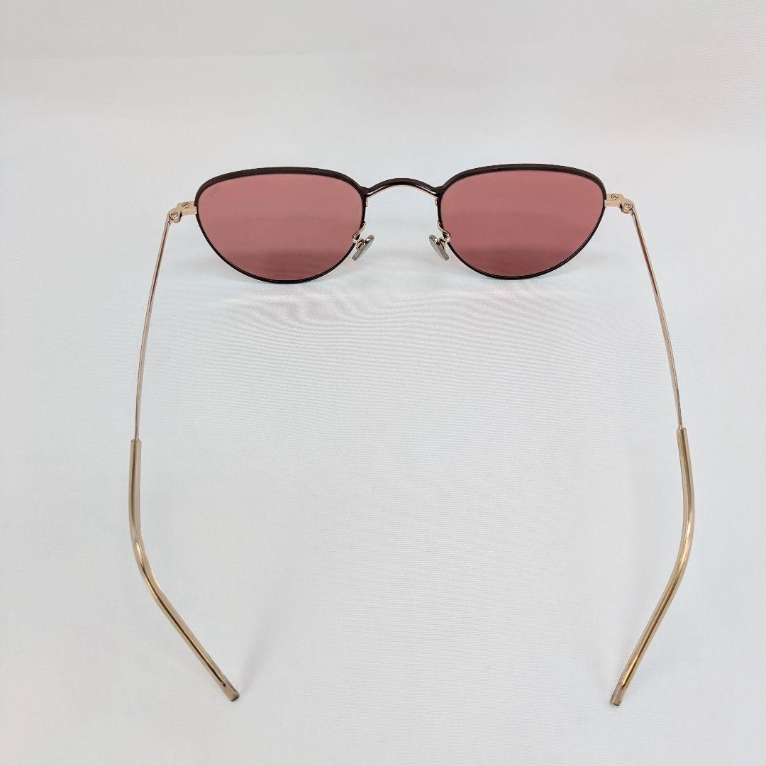 極美品 EYEVAN 7285 773 アイヴァン サングラス ビンテージ 赤