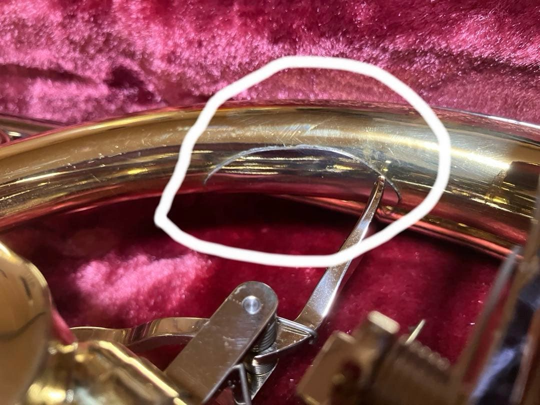 YAMAHA YHR-321 シングルホルン　ベルカット加工品