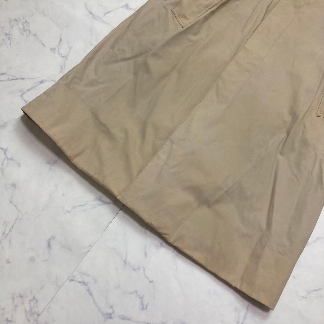 BURBERRY メンズ ステンカラーコート ノバチェック XL相当 ビジネス