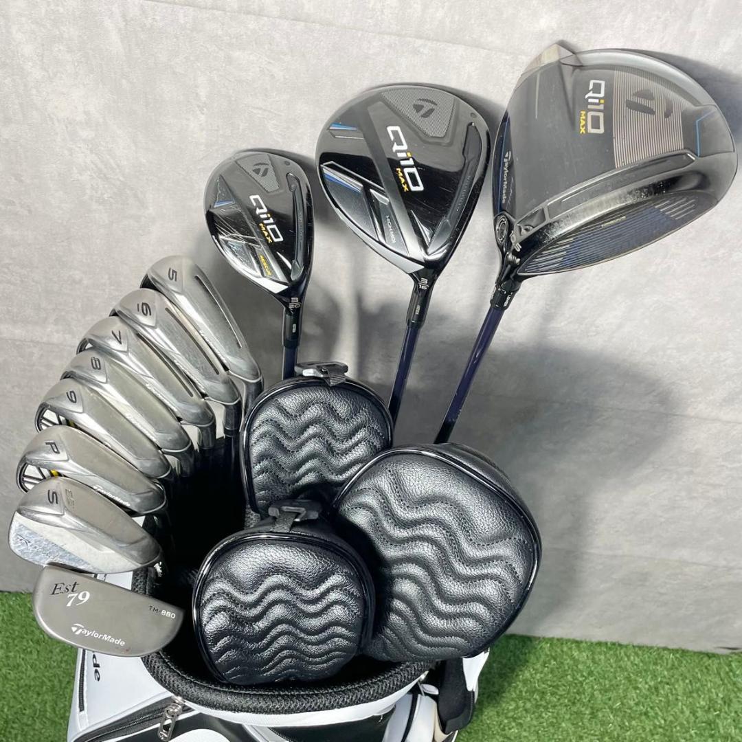 バッグ新品】テーラーメイド Qi10MAX ゴルフクラブセット S 11本 右