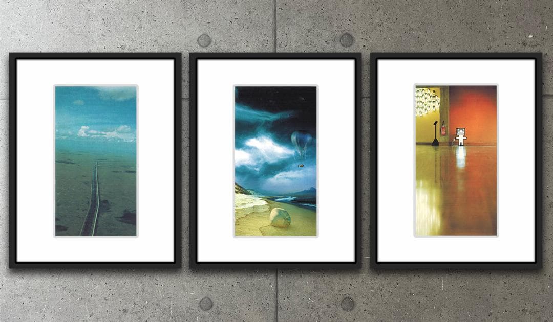 限定マット額装品/3点セット ビジョネア ミニプリント