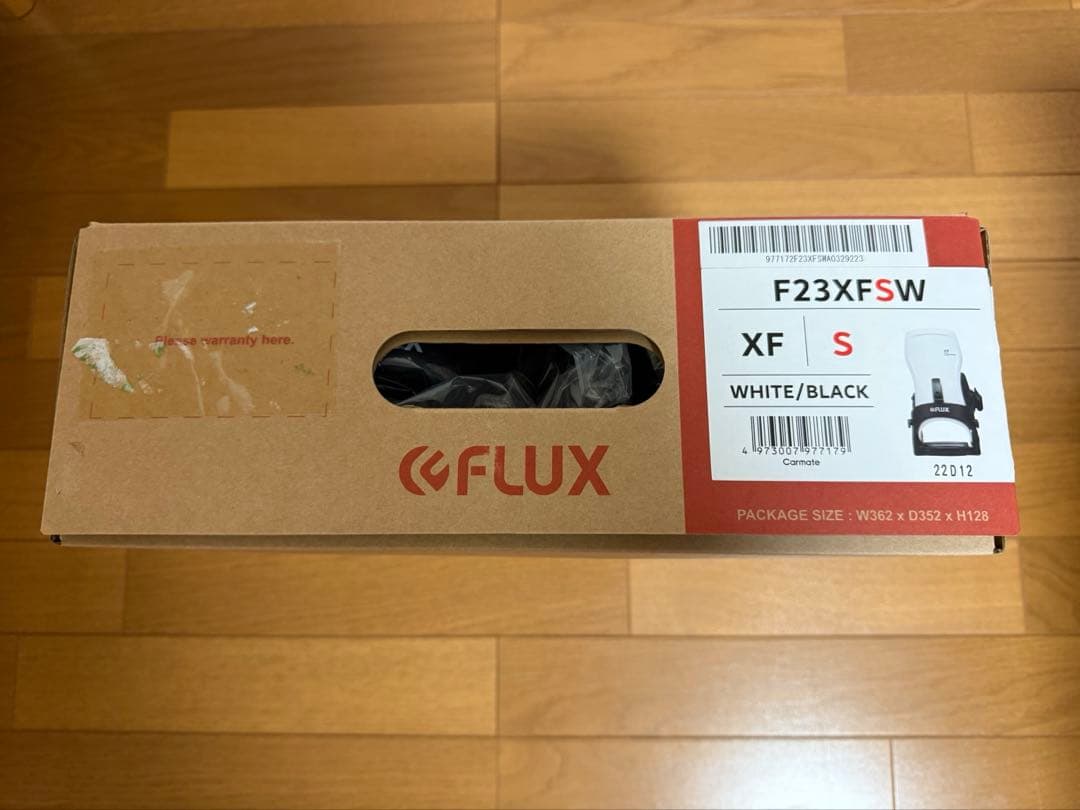 スノーボード FLUX XF WHITE / BLACK