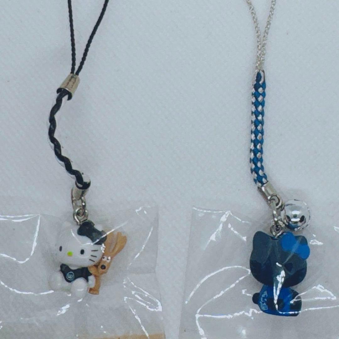 ハローキティ ご当地キティ　激レアストラップセット　藍染　デザイナー