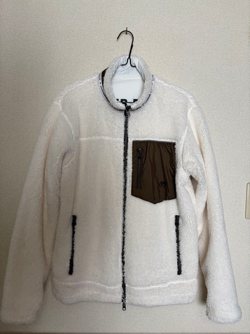 MASTER BUNNY EDITION 中綿ブルゾン リバーシブル ホワイト