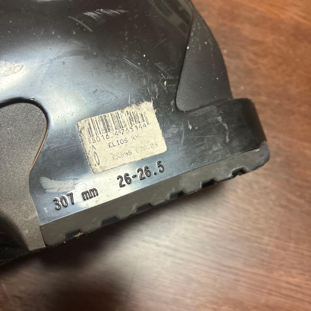 SALOMON スキー用ブーツ 黒 4バックル