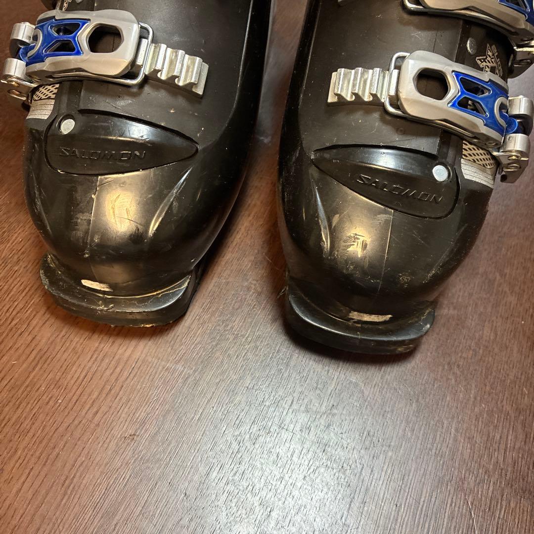 SALOMON スキー用ブーツ 黒 4バックル