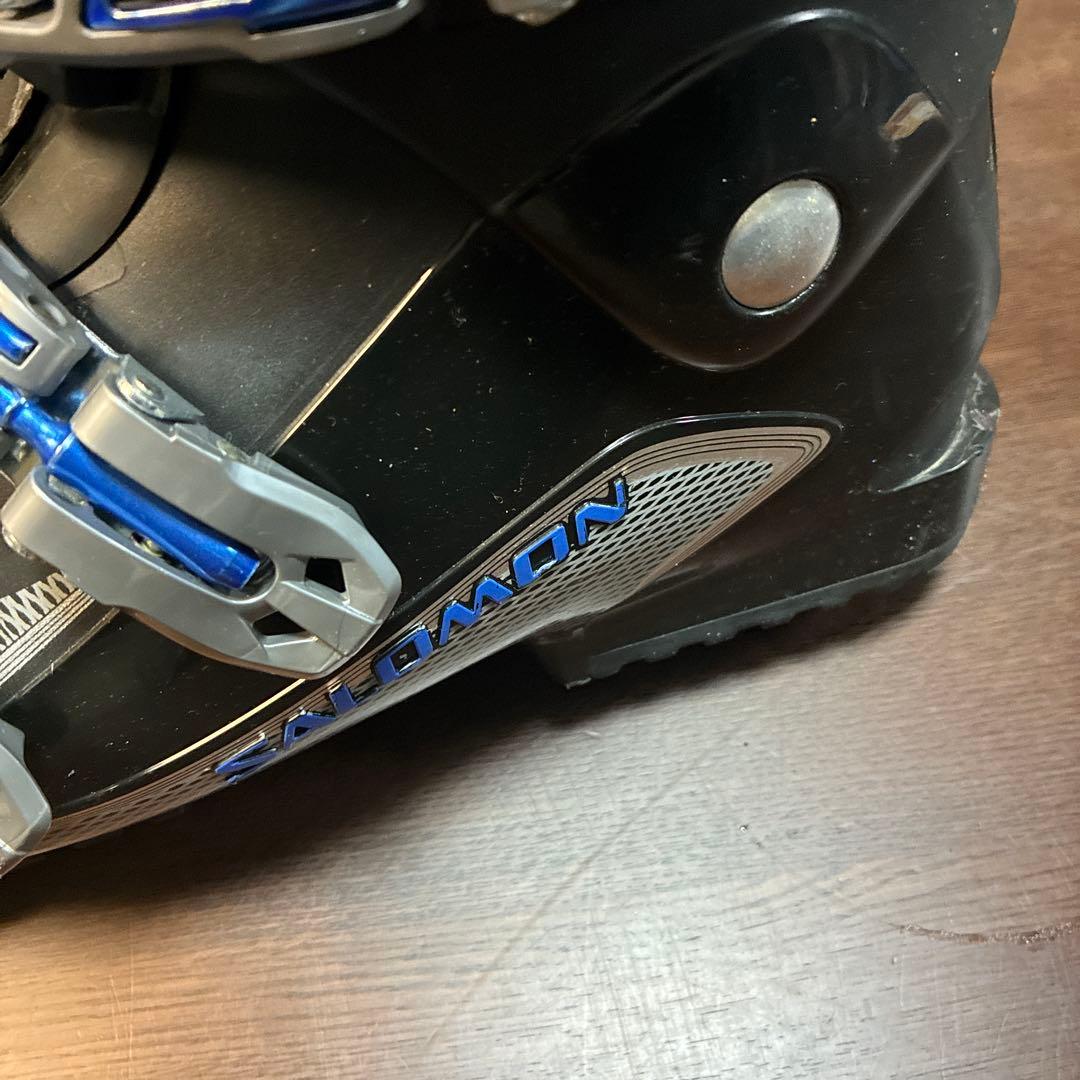 SALOMON スキー用ブーツ 黒 4バックル