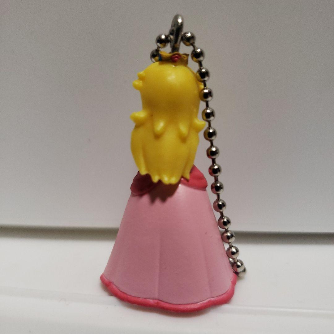 ピーチ姫 フィギュア キーホルダー マリオ レトロ レア 昔 懐 希少