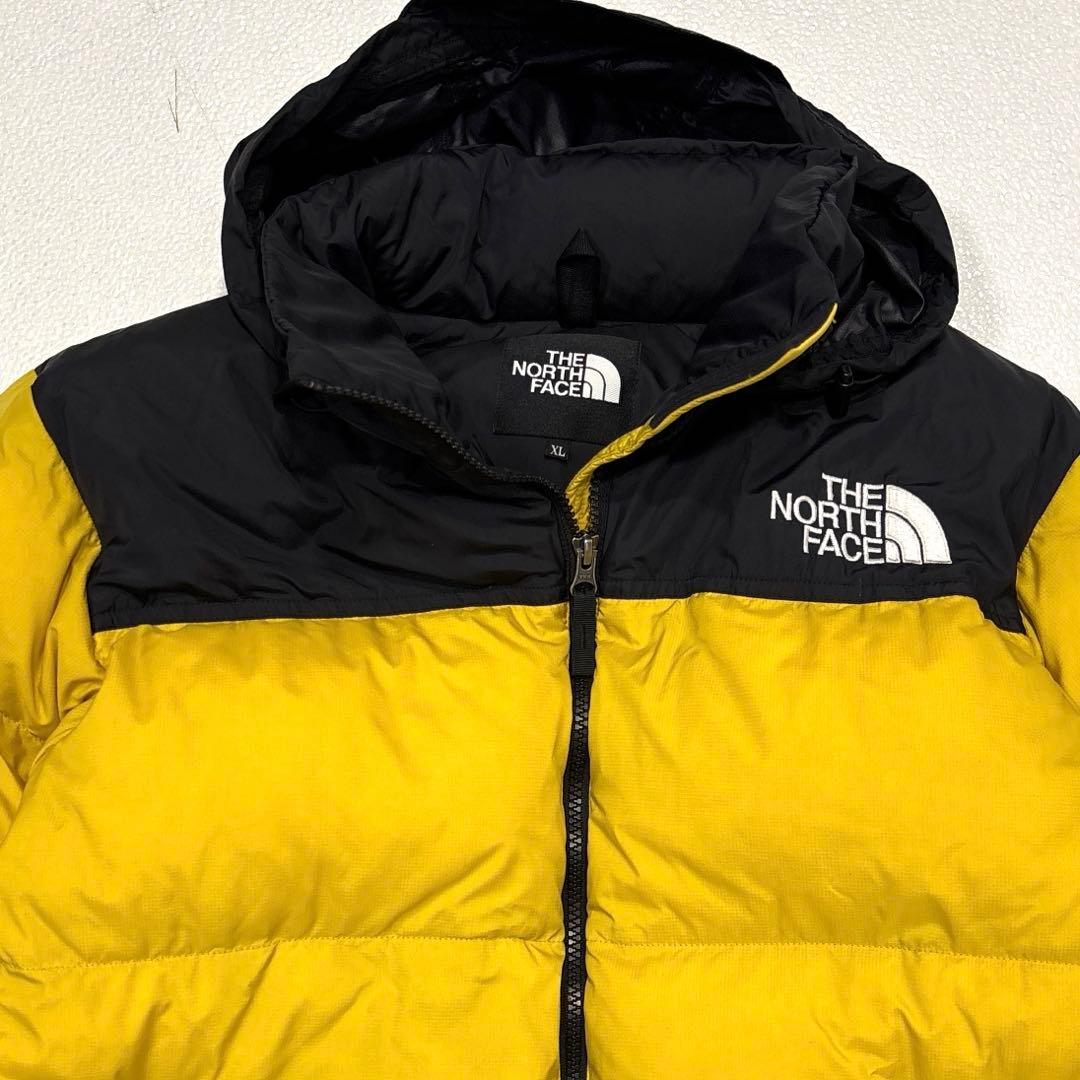 【サイズXL】ノースフェイス　ヌプシジャケット　ダウン　ND91841　イエロー