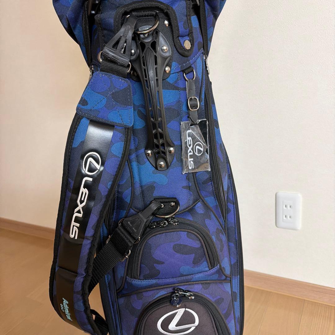 LEXUS/レクサス ゴルフ キャディバッグ9型【ブルーカモ】