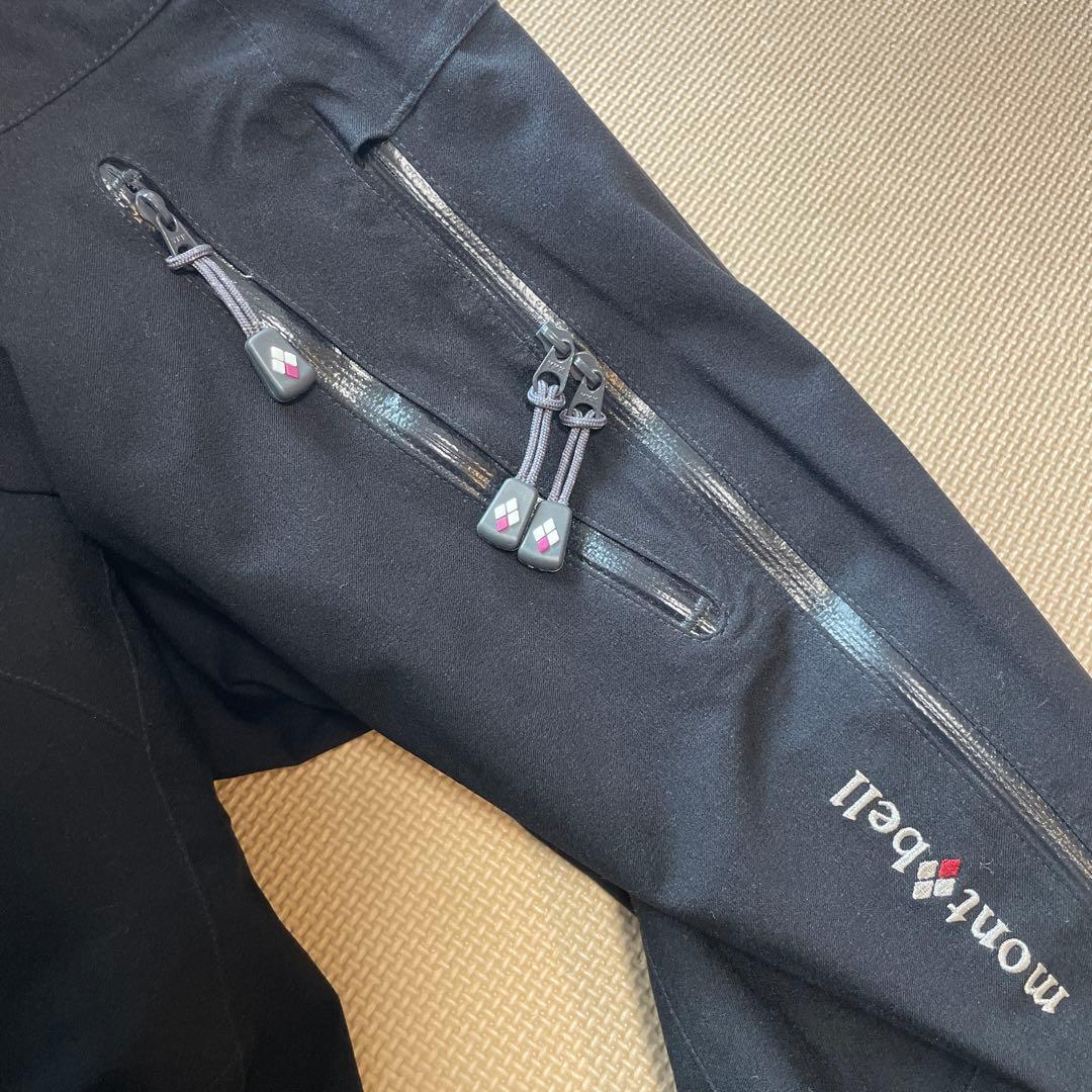 mont-bell★【sizeXXL-S（ショート丈）】パンツBLACK美品