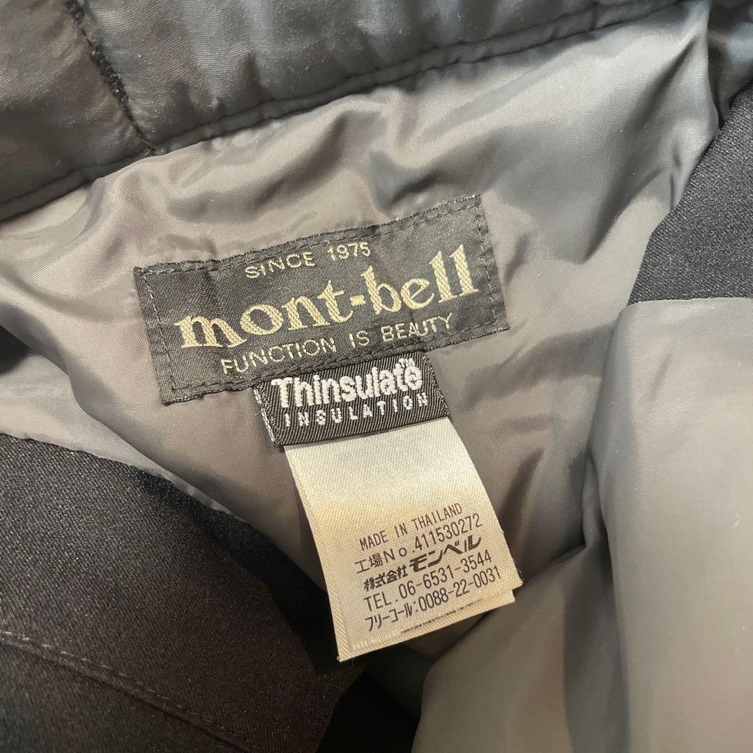 mont-bell★【sizeXXL-S（ショート丈）】パンツBLACK美品