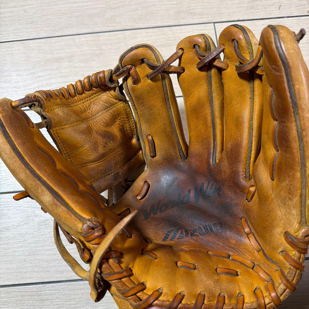 Mizuno World Win 硬式グローブ ブラウン