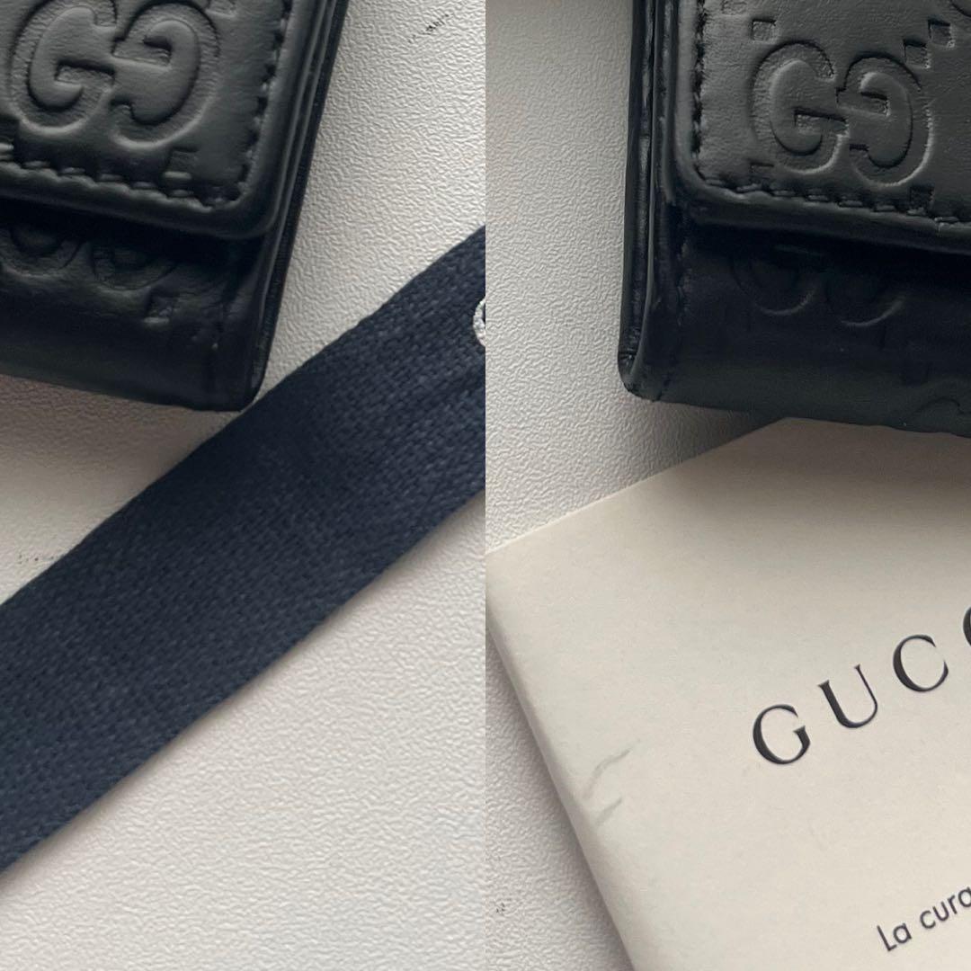 366 美品 GUCCI グッチ シマ キーケース