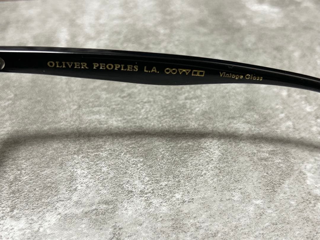 オリバーピープルズ ヴィンテージサングラス ブラック ⭐️未使用品⭐️