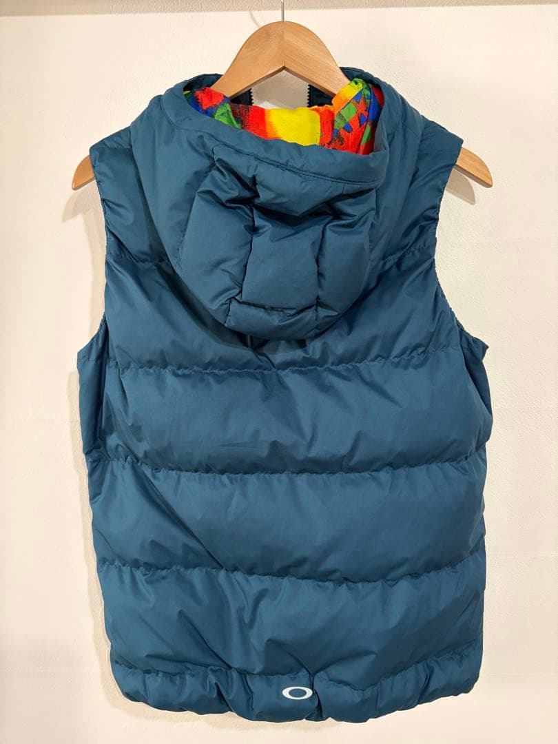 OAKLEY フード付き ダウンベスト ゴルフウェア メンズ