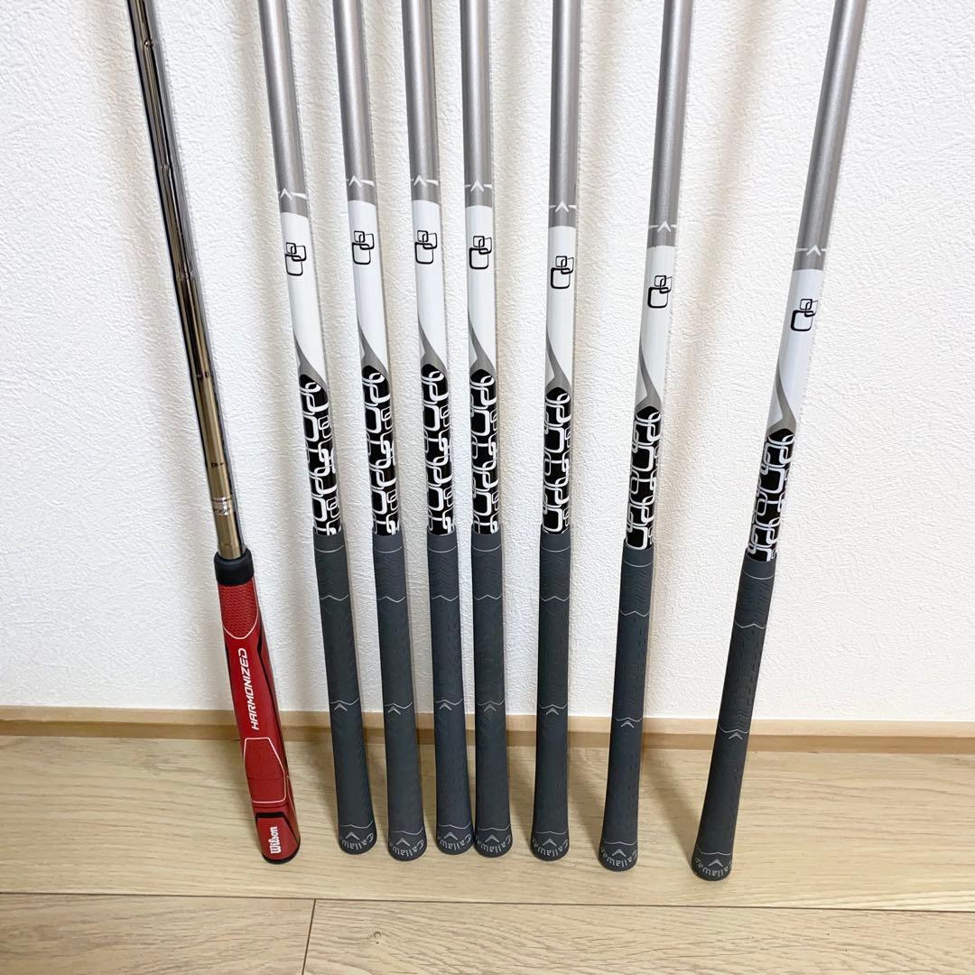 キャロウェイ レディース用ゴルフクラブ セット☆初心者 女性右利き用 バッグ付