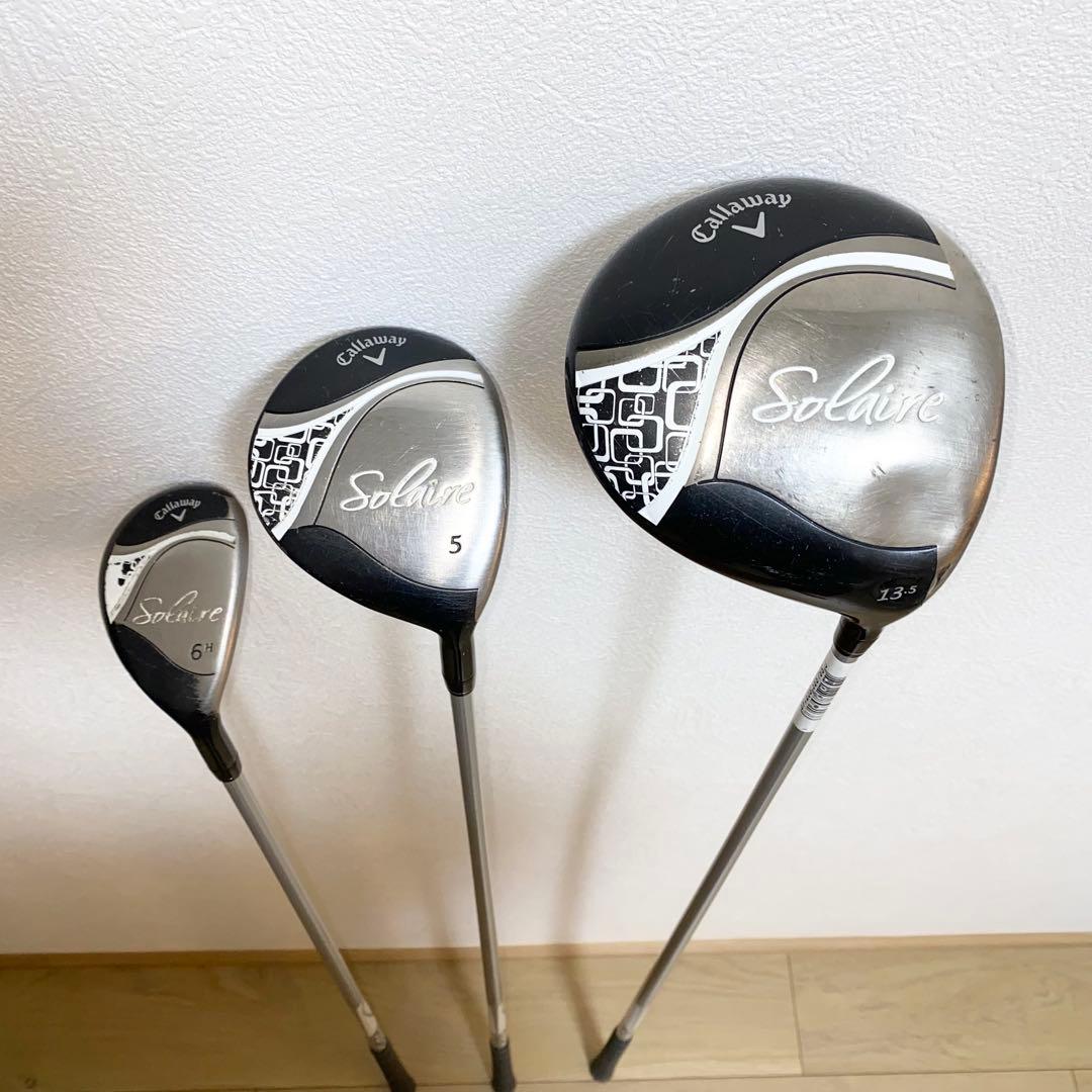 キャロウェイ レディース用ゴルフクラブ セット☆初心者 女性右利き用 バッグ付