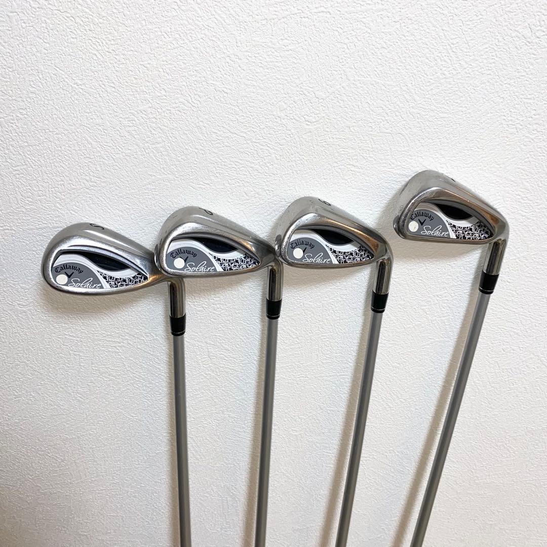 キャロウェイ レディース用ゴルフクラブ セット☆初心者 女性右利き用 バッグ付