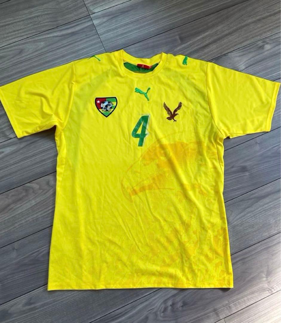 美品トーゴ代表ユニフォーム アデバヨールMサイズ 4番