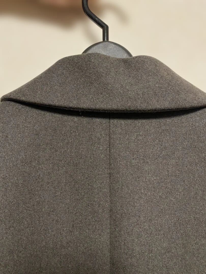 最終値下げ　ATTACHMENT オーバーサイズバルマカーンコート グレー