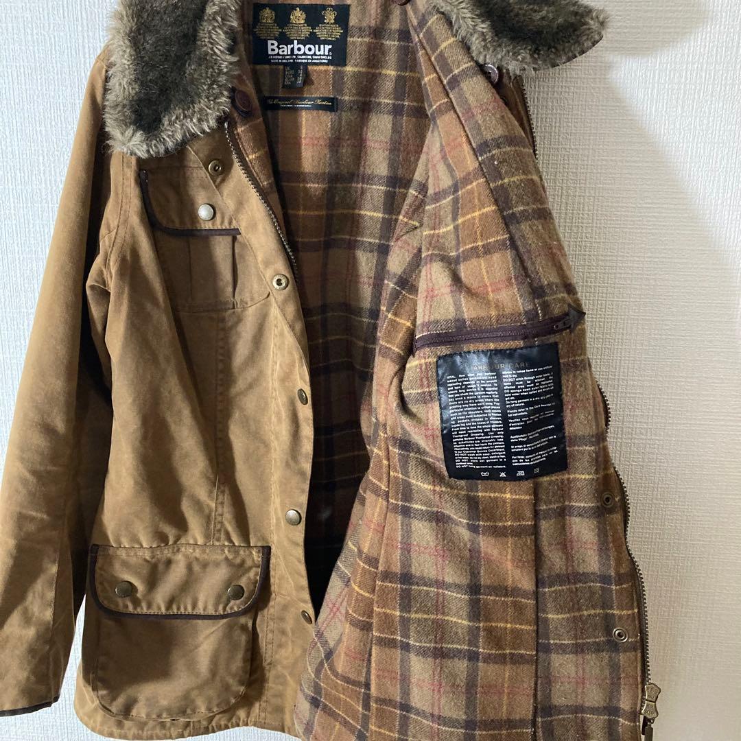 155 BARBOUR FUR TRIM UTILITY ユーティリティー