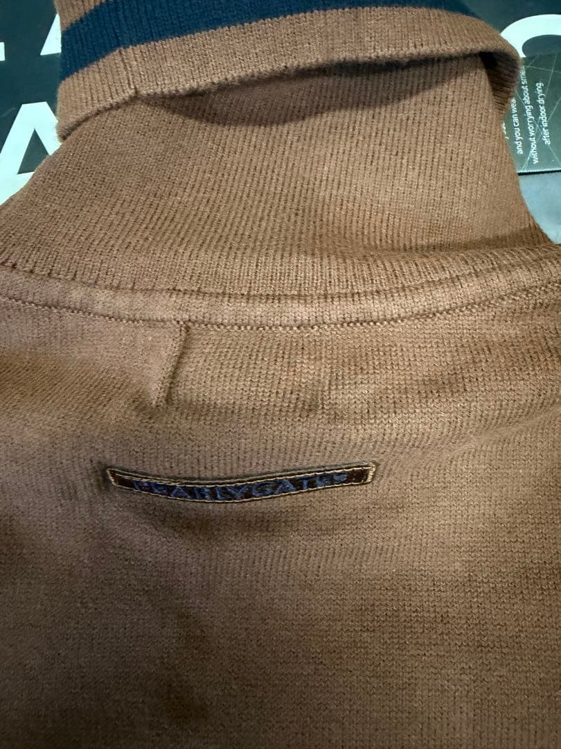 新品正規品【PG/5】パーリーゲイツ ハイネック長袖ニットカットソー