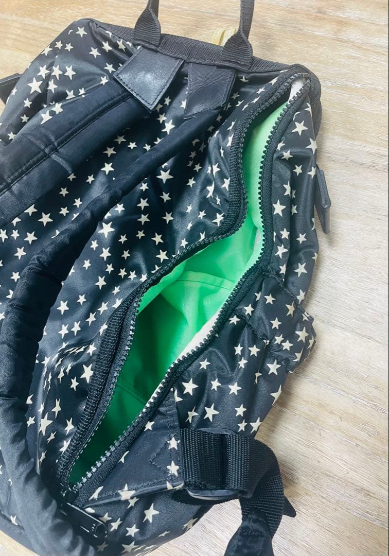 【美品】アルティザンアンドアーティスト　星柄　ナイロンリュック
