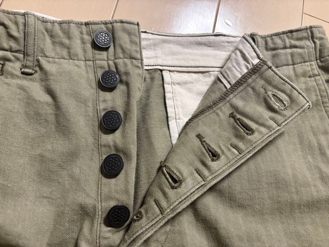 warehouseウエアハウス　HERRINGBONE PANTS