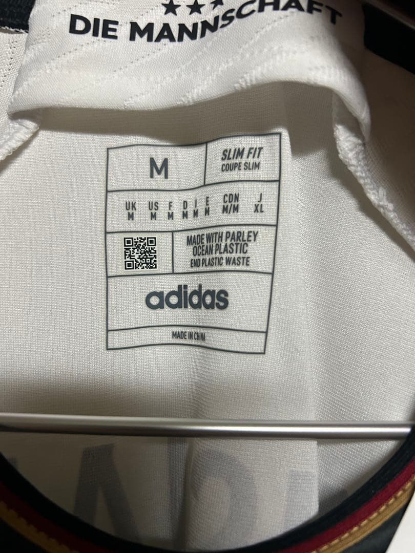 ドイツ代表 ホーム オーセンティック2022W杯 vs日本 マッチデイ