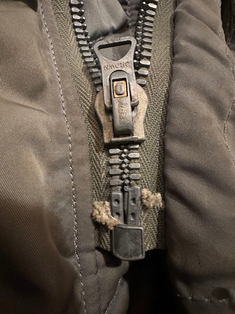 50s 黒タグ アルバートターナー N3B Small CROWNジッパー