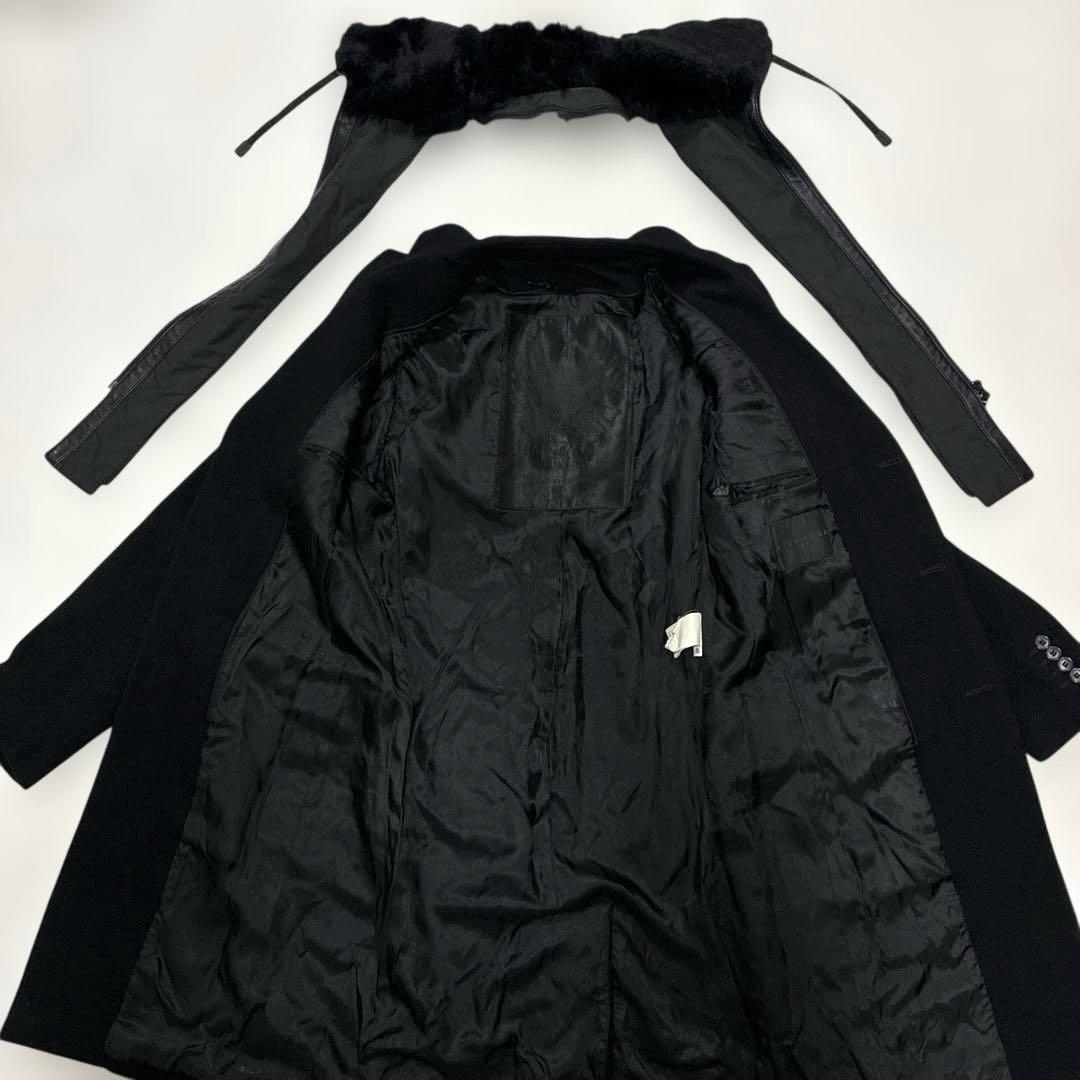 ✨希少 RICHMOND リッチモンド コート 2way イタリア製 カシミヤ