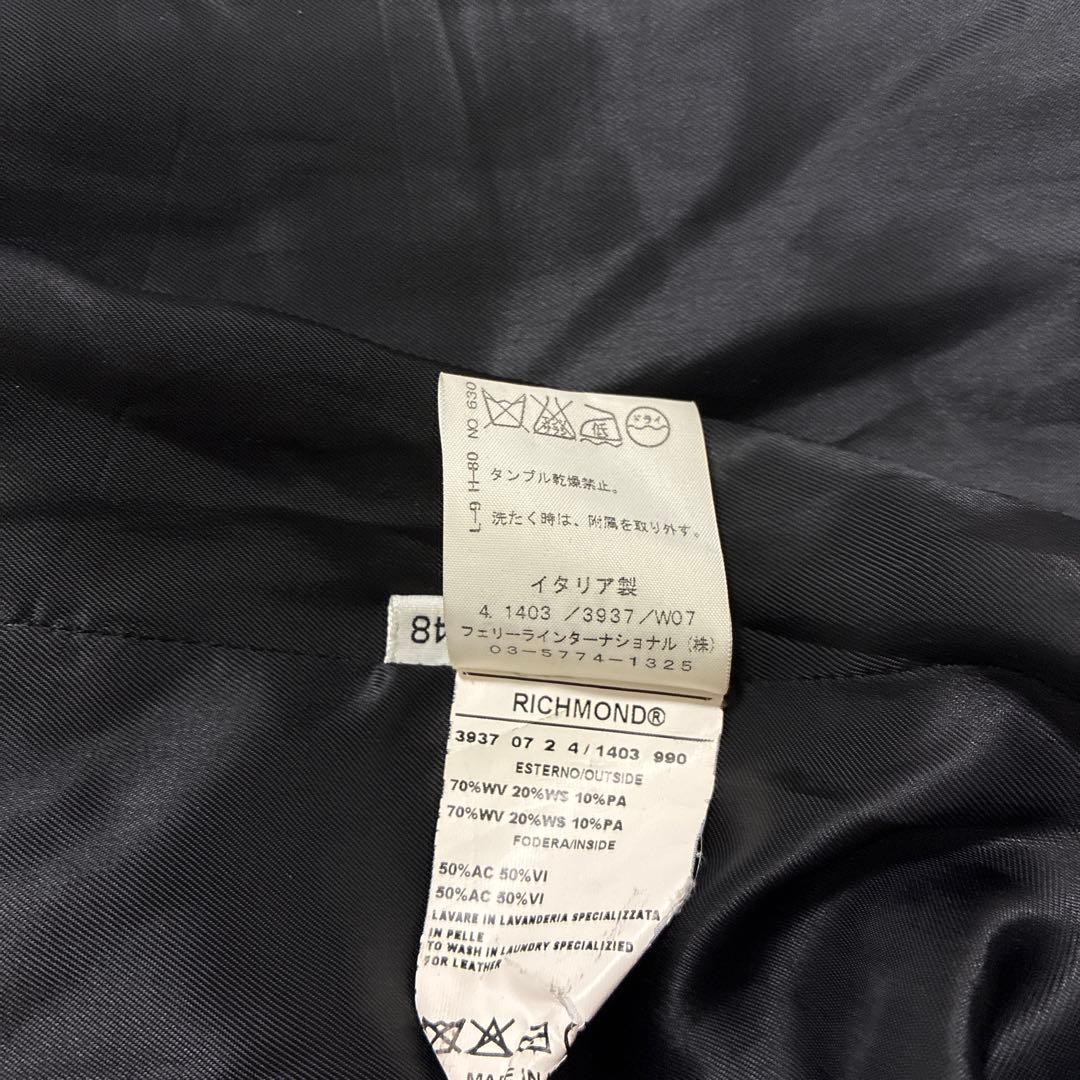 ✨希少 RICHMOND リッチモンド コート 2way イタリア製 カシミヤ