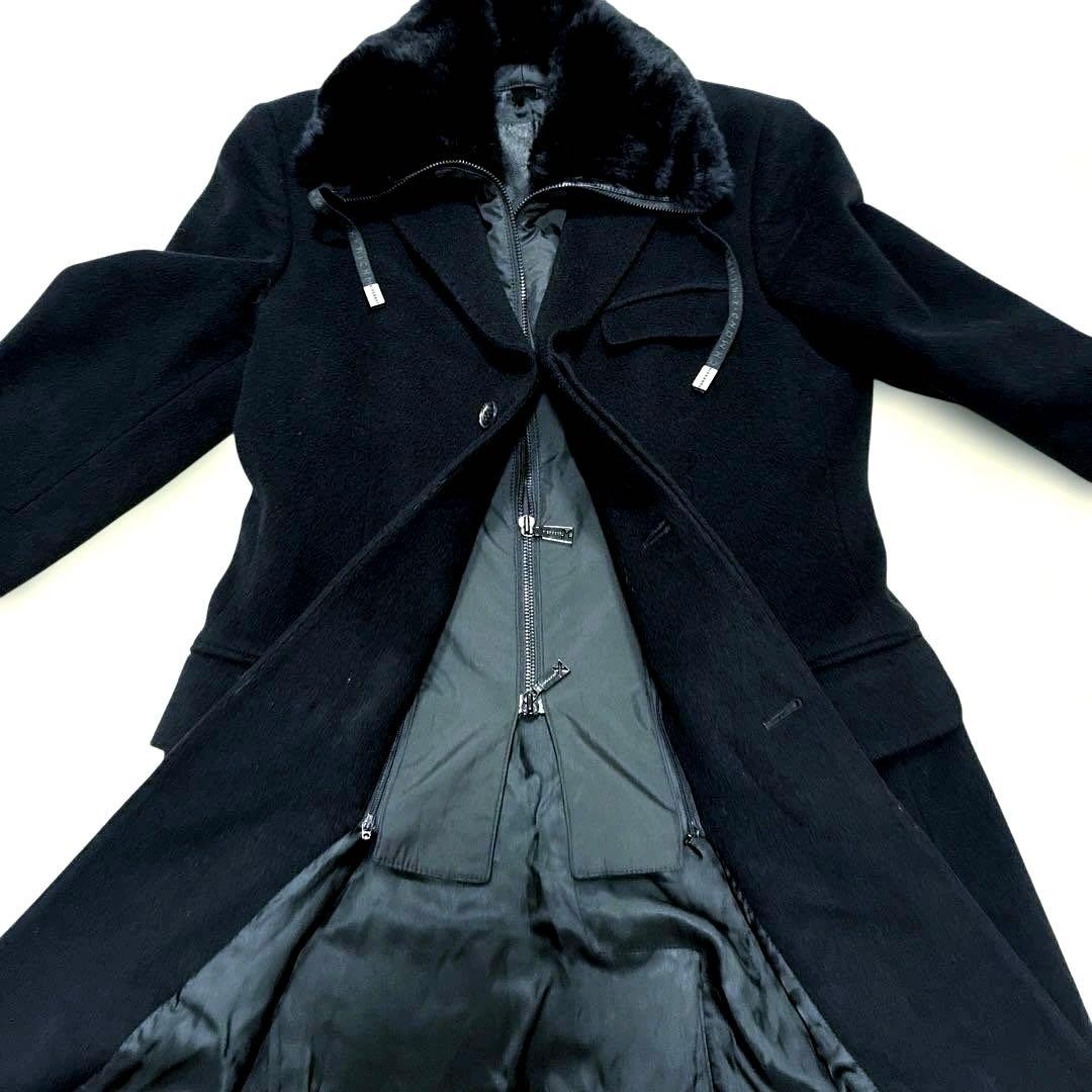 ✨希少 RICHMOND リッチモンド コート 2way イタリア製 カシミヤ