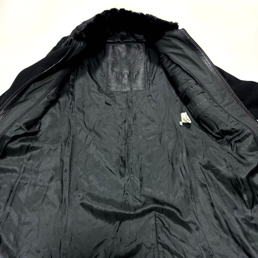 ✨希少 RICHMOND リッチモンド コート 2way イタリア製 カシミヤ