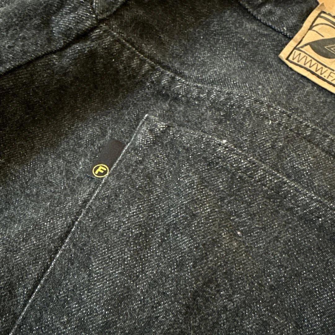 FAT 247 ブラックデニム　インディゴ　テーパード　アーカイブ　裏原　激レア