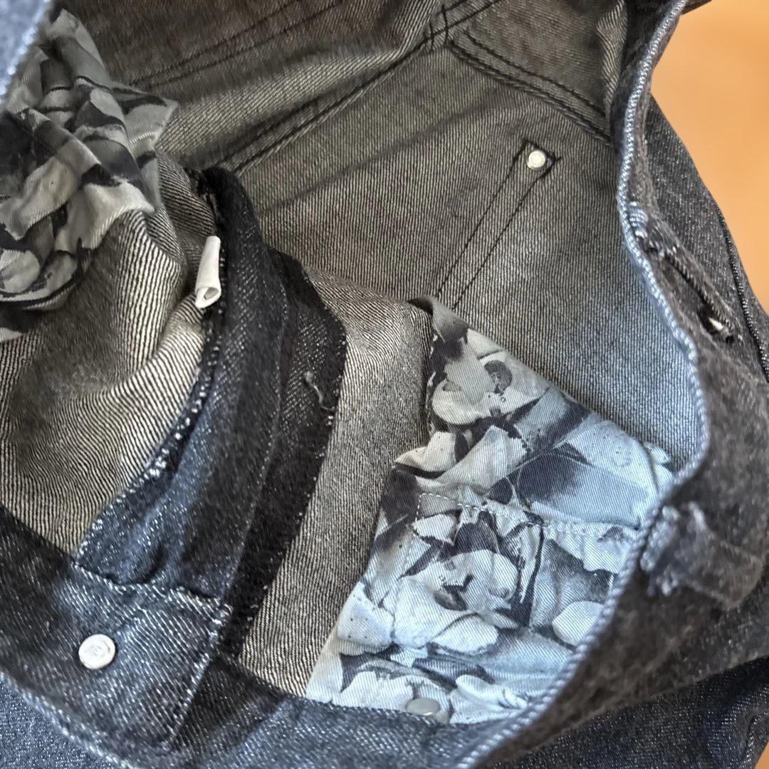 FAT 247 ブラックデニム　インディゴ　テーパード　アーカイブ　裏原　激レア