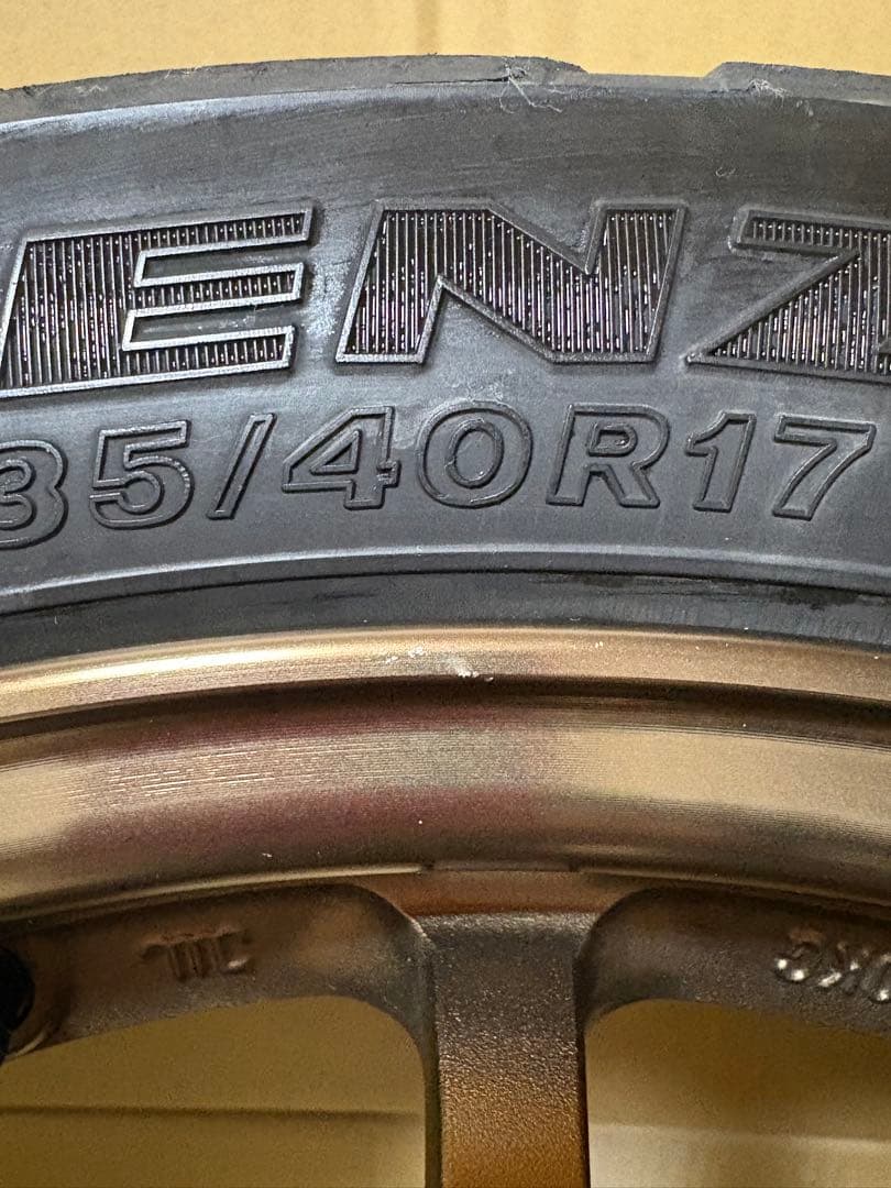 NNN RAYS CE28N SW20 用17インチホイールセット