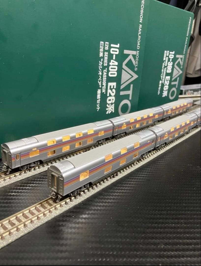 【最終値下げ】KATO E26系 カシオペア 12両 KATO純正室内灯付