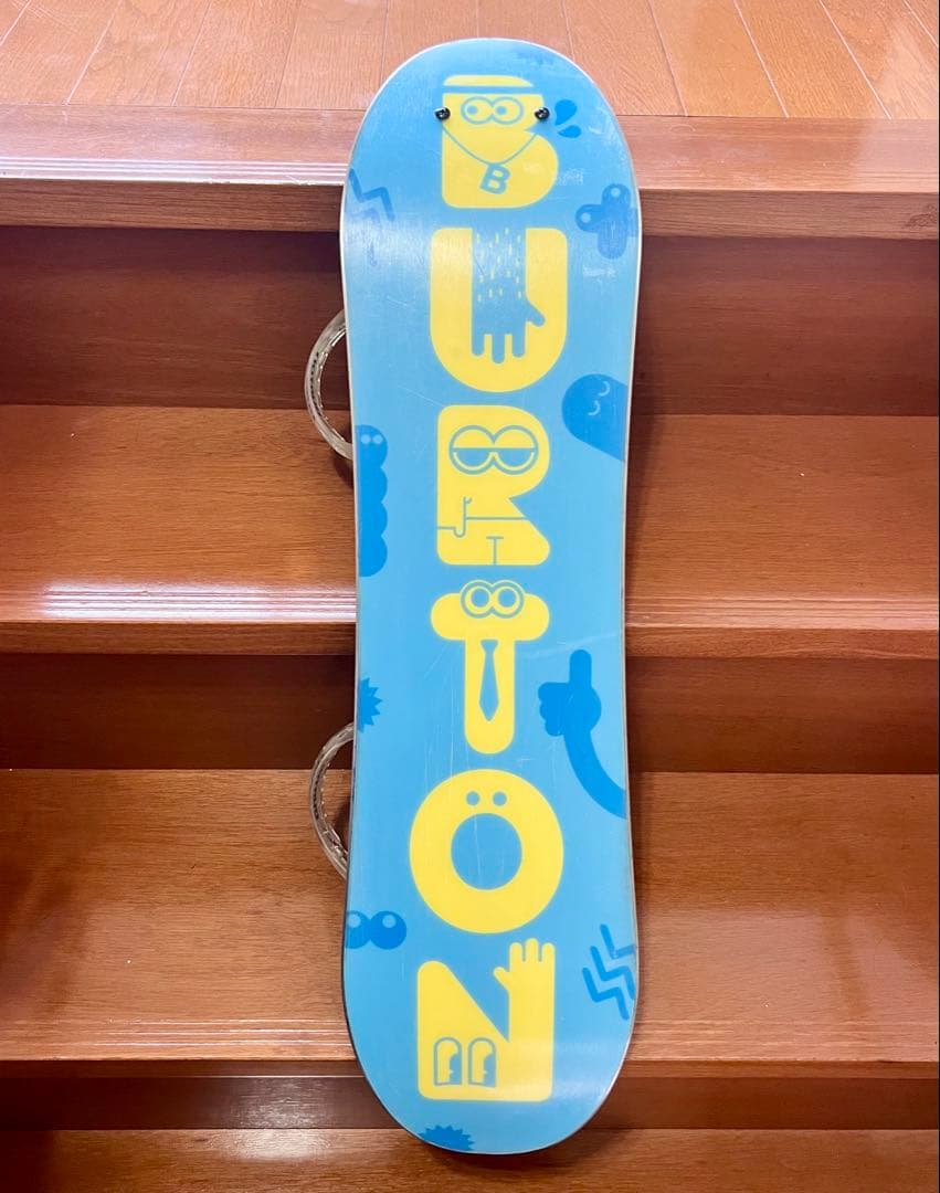 BURTON バートン子供用80cm ビンディング付き　４点セット
