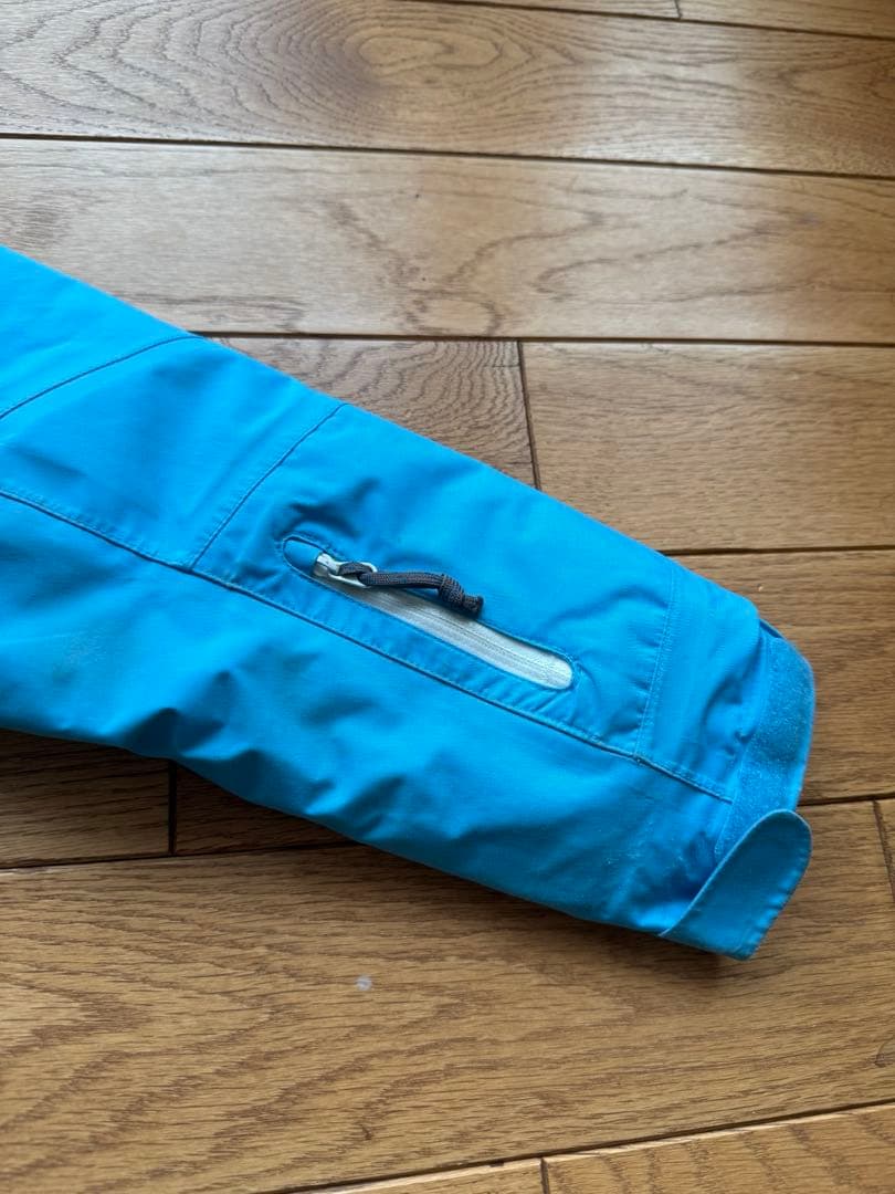 montbell 子ども用 スキーウェア 青　上下130