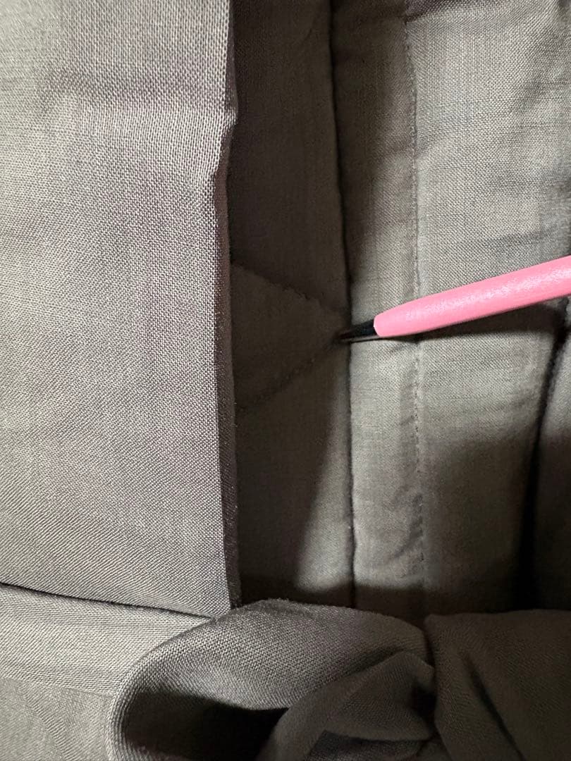 SOU•SOU ソウソウ　 中綿入り　モスリンコート　一点物