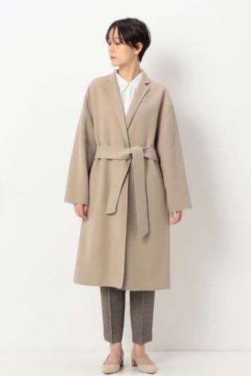 【新品】コムサ　ソフトメルトンコート　定価72600円