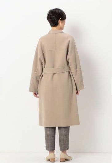 【新品】コムサ　ソフトメルトンコート　定価72600円