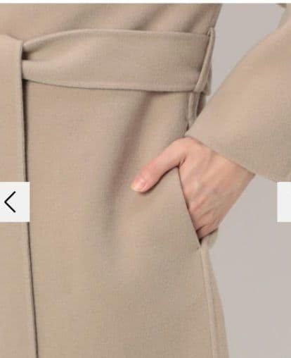 【新品】コムサ　ソフトメルトンコート　定価72600円