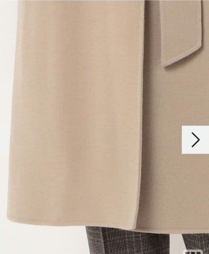 【新品】コムサ　ソフトメルトンコート　定価72600円