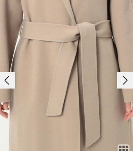 【新品】コムサ　ソフトメルトンコート　定価72600円