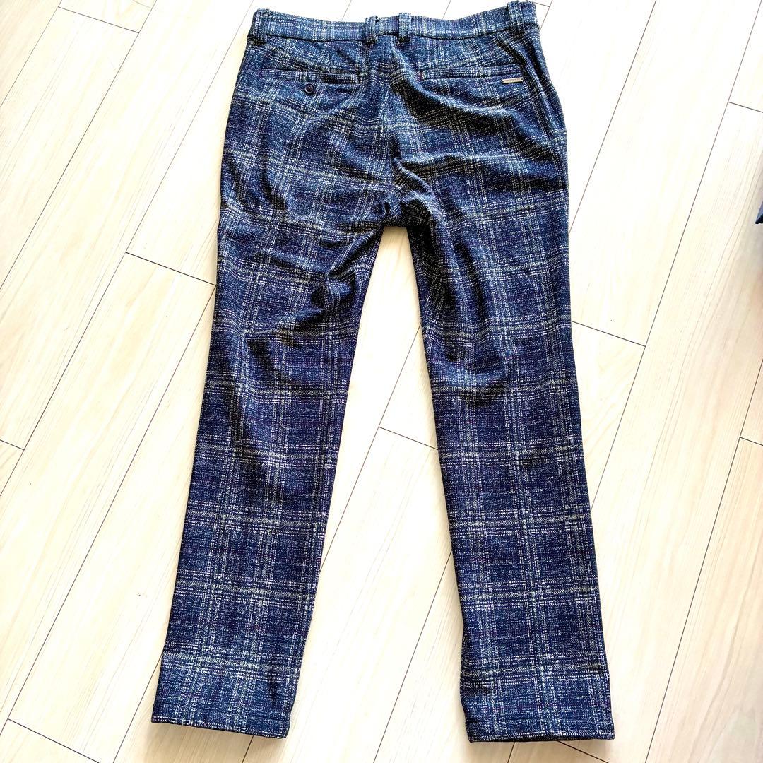 and per se アンパスィ 裏起毛 ストレッチパンツ ゴルフウェア 92