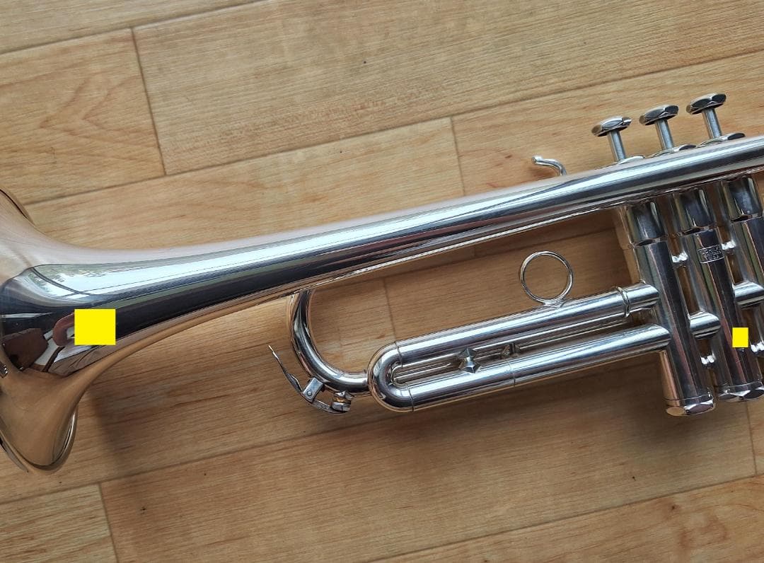 超美品 シルキー B♭トランペット B2 1971年製 シリアル4,000番台